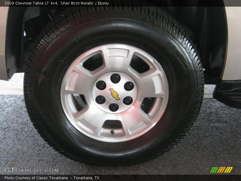 Silver Birch Metallic / Ebony 2009 Chevrolet Tahoe LT 4x4
