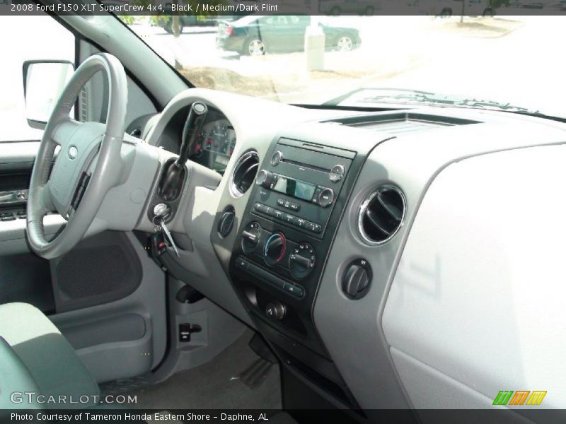 Black / Medium/Dark Flint 2008 Ford F150 XLT SuperCrew 4x4