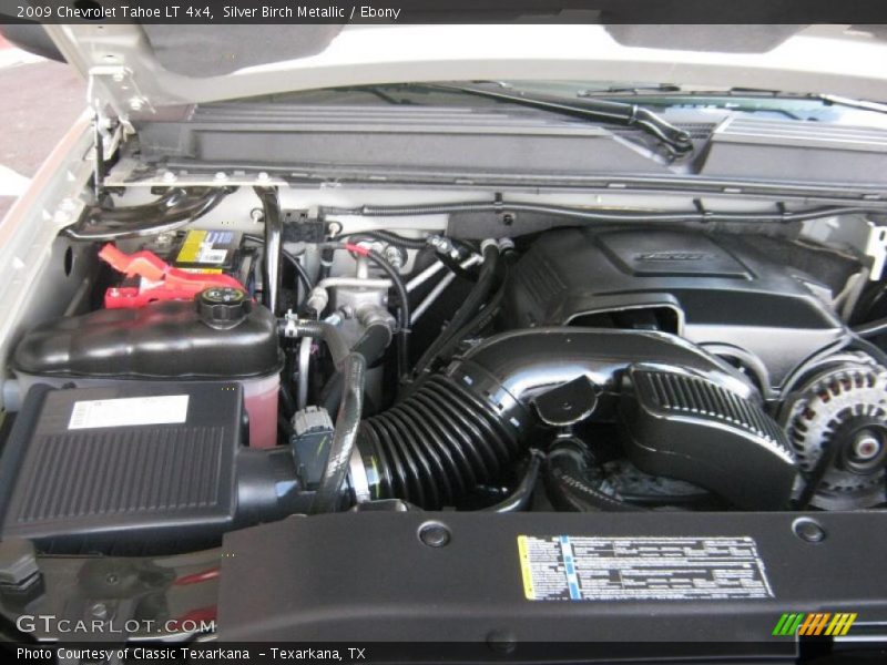 Silver Birch Metallic / Ebony 2009 Chevrolet Tahoe LT 4x4