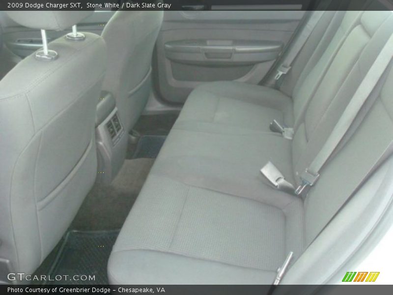 Stone White / Dark Slate Gray 2009 Dodge Charger SXT