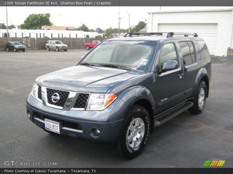 Silverton Blue Pearl / Graphite 2005 Nissan Pathfinder SE 4x4