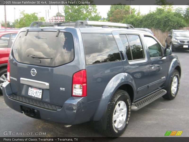 Silverton Blue Pearl / Graphite 2005 Nissan Pathfinder SE 4x4