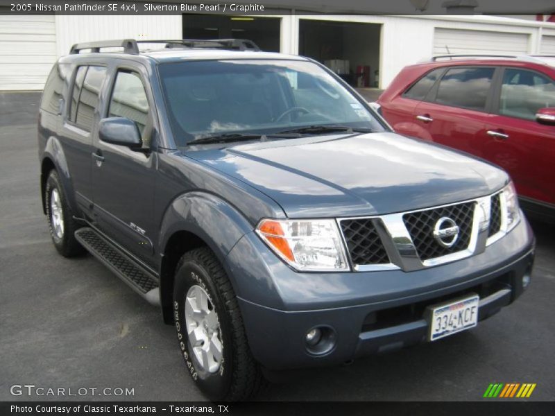 Silverton Blue Pearl / Graphite 2005 Nissan Pathfinder SE 4x4