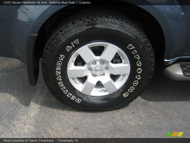 Silverton Blue Pearl / Graphite 2005 Nissan Pathfinder SE 4x4