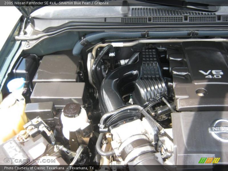 Silverton Blue Pearl / Graphite 2005 Nissan Pathfinder SE 4x4