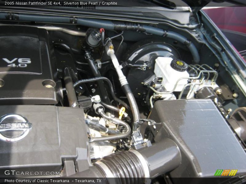 Silverton Blue Pearl / Graphite 2005 Nissan Pathfinder SE 4x4
