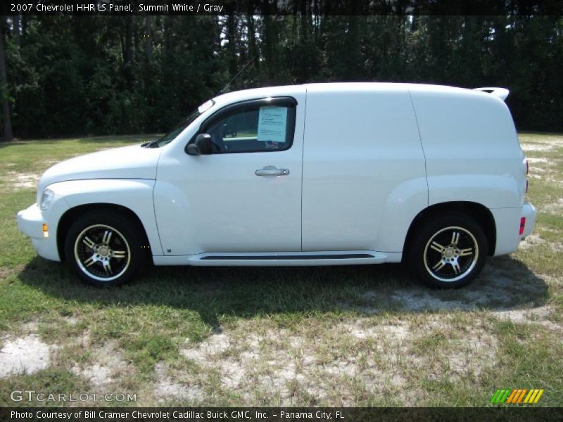 Summit White / Gray 2007 Chevrolet HHR LS Panel