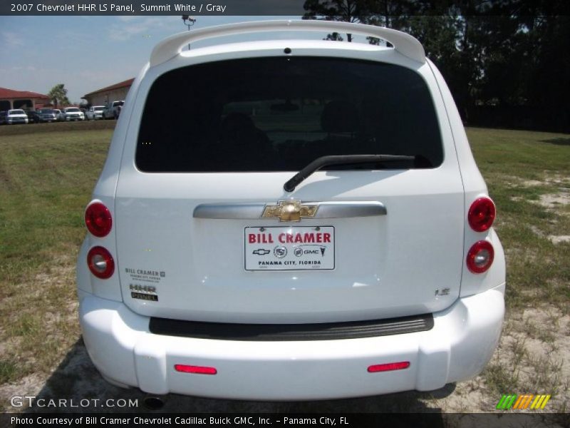 Summit White / Gray 2007 Chevrolet HHR LS Panel