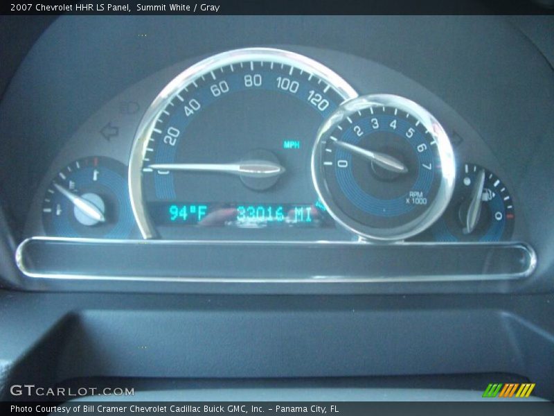 Summit White / Gray 2007 Chevrolet HHR LS Panel