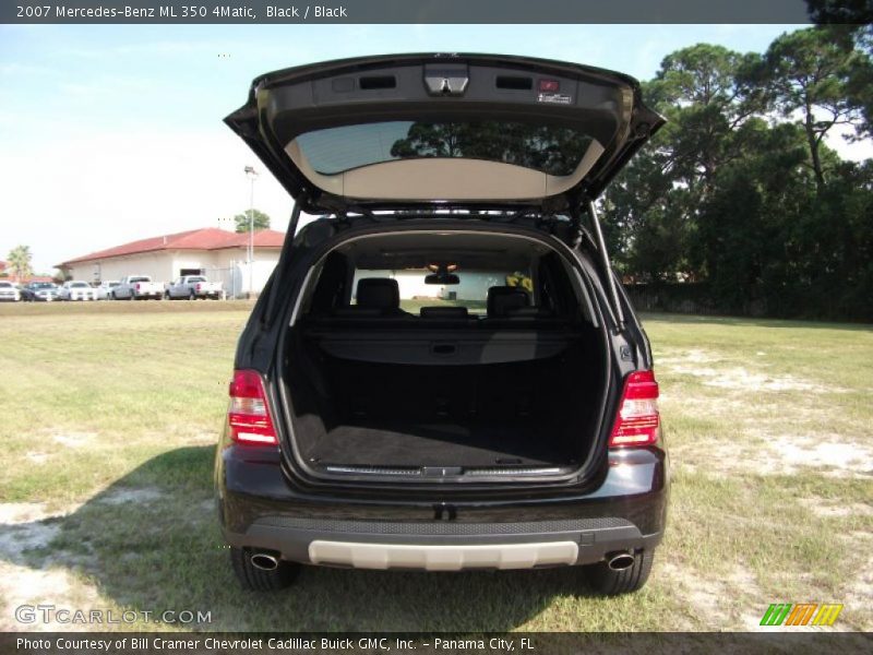 Black / Black 2007 Mercedes-Benz ML 350 4Matic