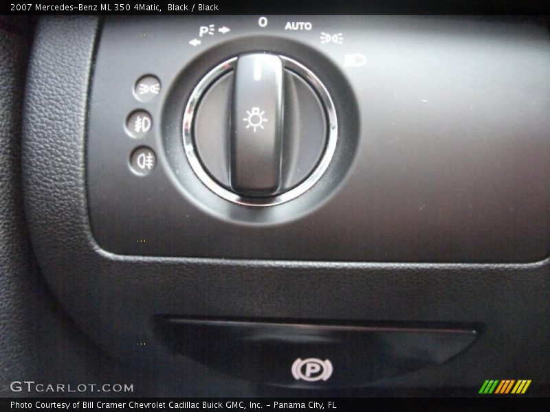 Black / Black 2007 Mercedes-Benz ML 350 4Matic