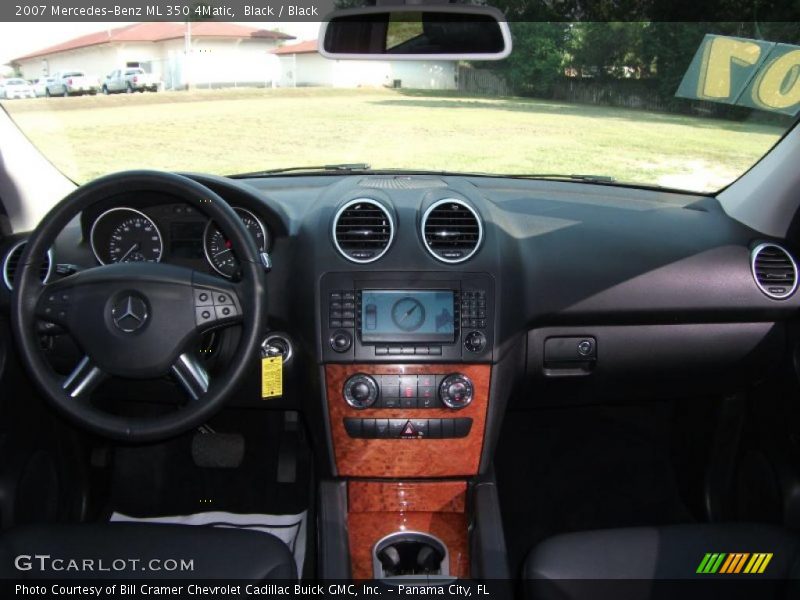 Black / Black 2007 Mercedes-Benz ML 350 4Matic