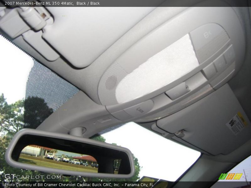 Black / Black 2007 Mercedes-Benz ML 350 4Matic