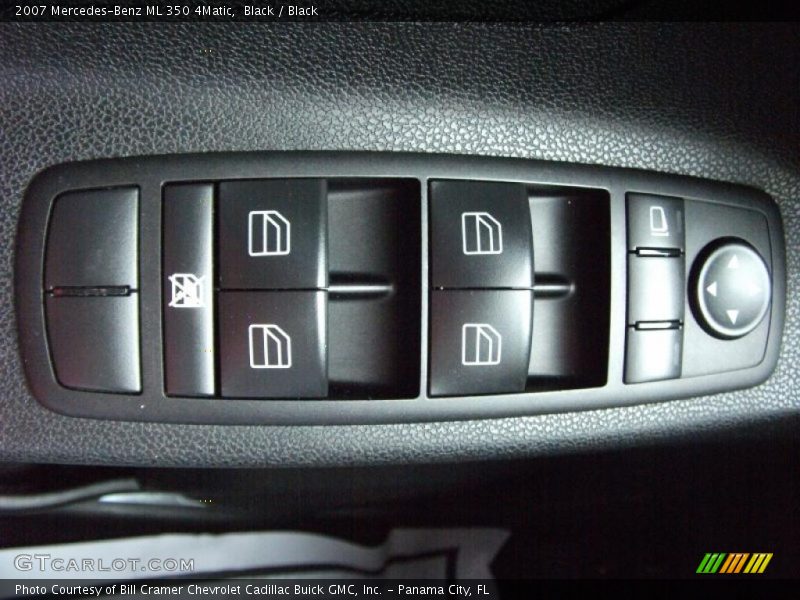 Black / Black 2007 Mercedes-Benz ML 350 4Matic