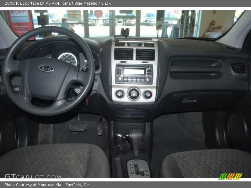 Smart Blue Metallic / Black 2008 Kia Sportage LX V6 4x4