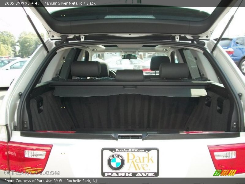 Titanium Silver Metallic / Black 2005 BMW X5 4.4i