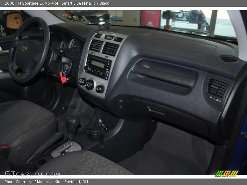 Smart Blue Metallic / Black 2008 Kia Sportage LX V6 4x4