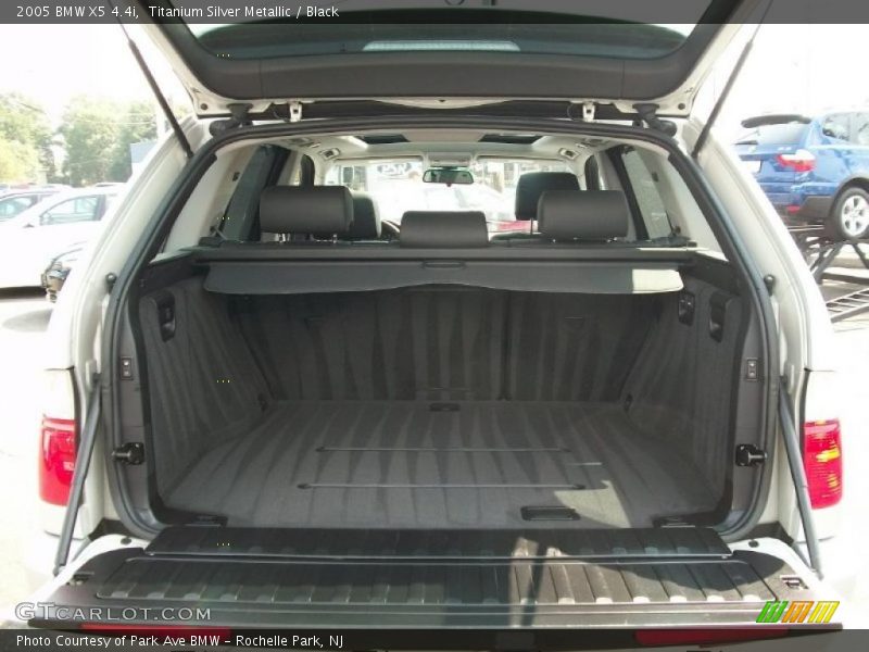 Titanium Silver Metallic / Black 2005 BMW X5 4.4i