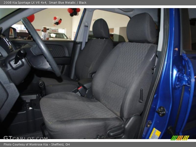 Smart Blue Metallic / Black 2008 Kia Sportage LX V6 4x4