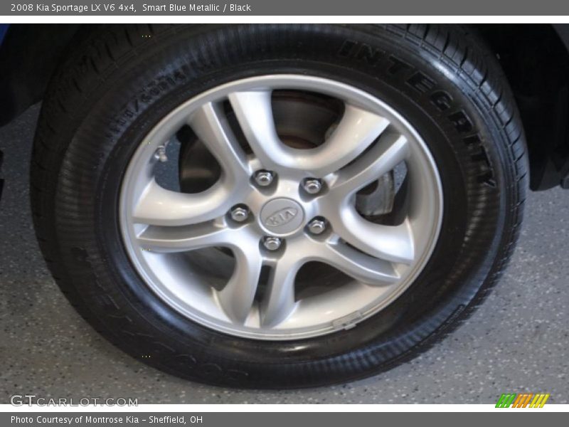 Smart Blue Metallic / Black 2008 Kia Sportage LX V6 4x4