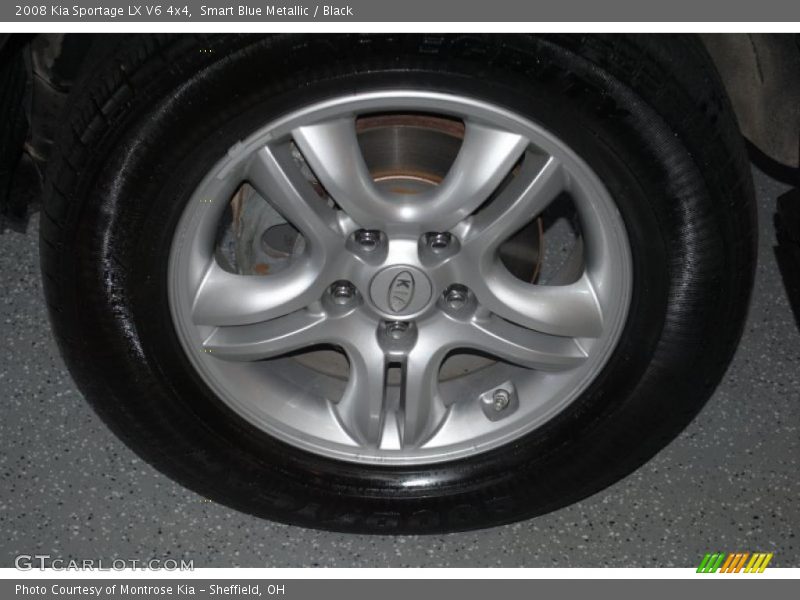 Smart Blue Metallic / Black 2008 Kia Sportage LX V6 4x4