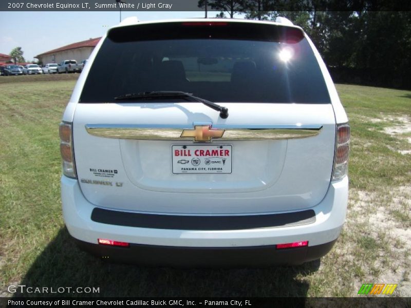 Summit White / Light Gray 2007 Chevrolet Equinox LT