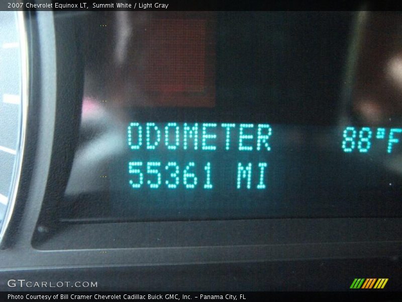 Summit White / Light Gray 2007 Chevrolet Equinox LT