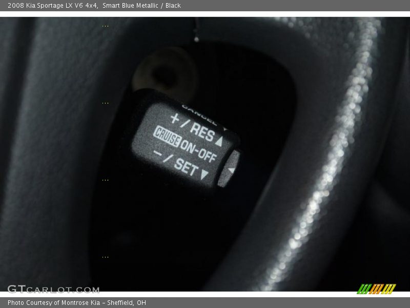 Smart Blue Metallic / Black 2008 Kia Sportage LX V6 4x4