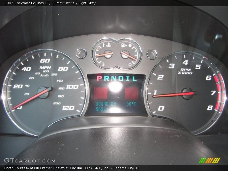 Summit White / Light Gray 2007 Chevrolet Equinox LT