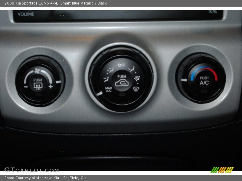 Smart Blue Metallic / Black 2008 Kia Sportage LX V6 4x4