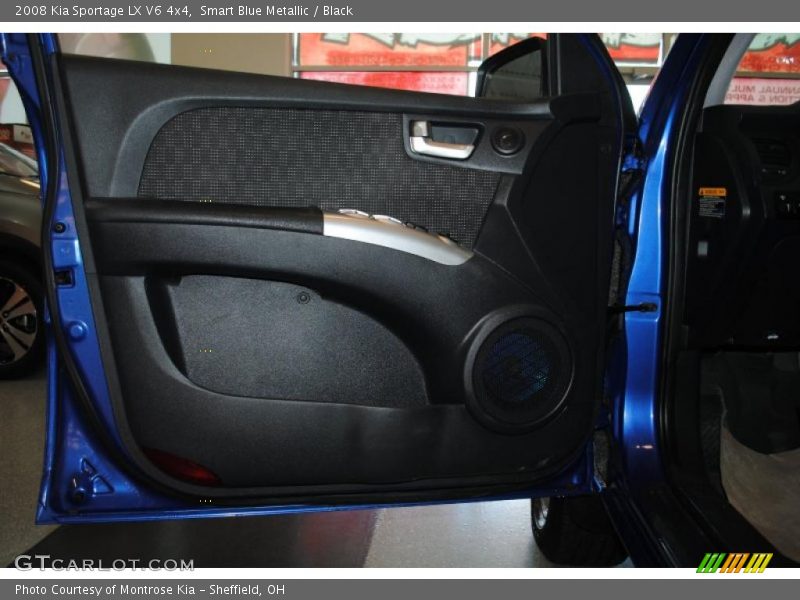 Smart Blue Metallic / Black 2008 Kia Sportage LX V6 4x4