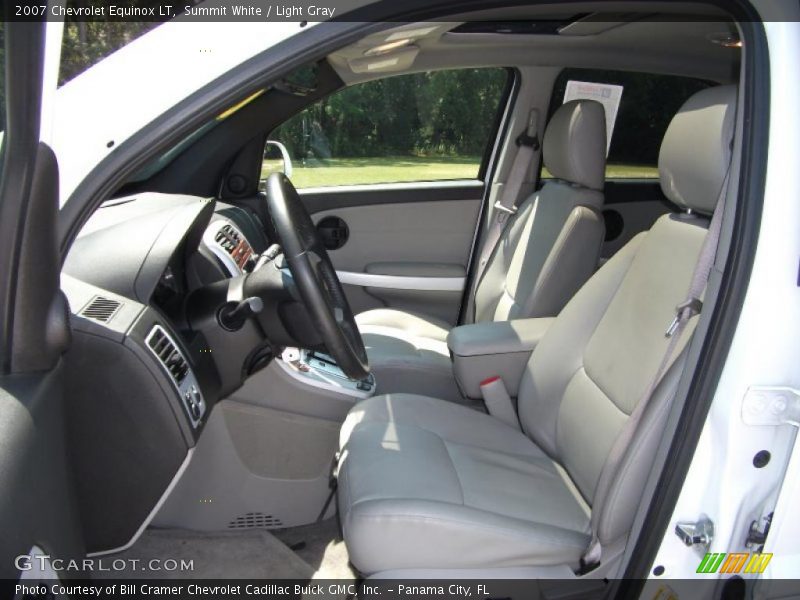 Summit White / Light Gray 2007 Chevrolet Equinox LT
