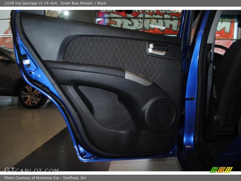 Smart Blue Metallic / Black 2008 Kia Sportage LX V6 4x4