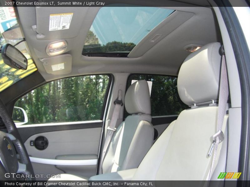 Summit White / Light Gray 2007 Chevrolet Equinox LT
