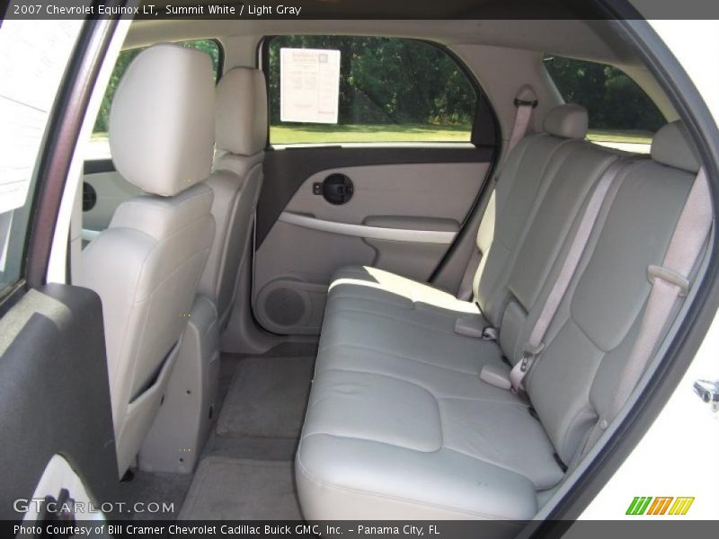 Summit White / Light Gray 2007 Chevrolet Equinox LT