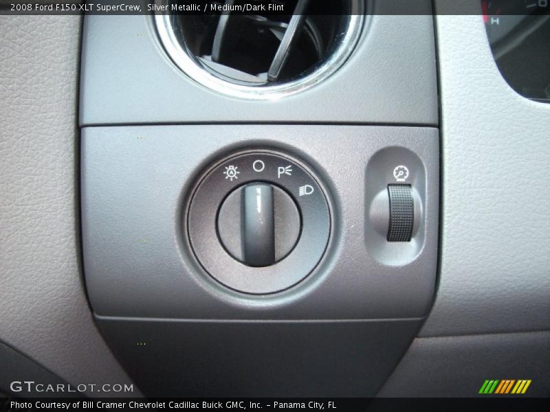 Silver Metallic / Medium/Dark Flint 2008 Ford F150 XLT SuperCrew