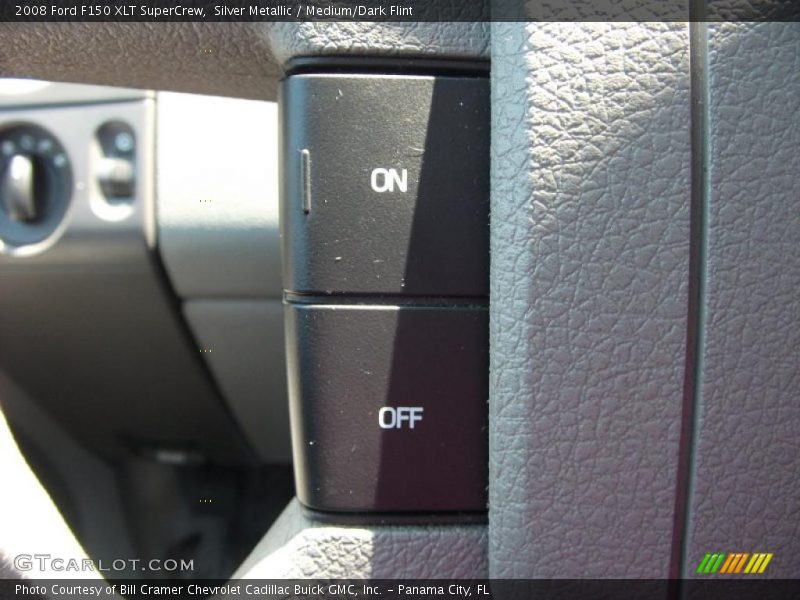 Silver Metallic / Medium/Dark Flint 2008 Ford F150 XLT SuperCrew