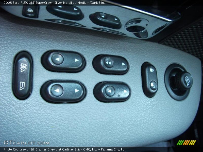 Silver Metallic / Medium/Dark Flint 2008 Ford F150 XLT SuperCrew