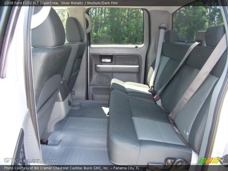 Silver Metallic / Medium/Dark Flint 2008 Ford F150 XLT SuperCrew