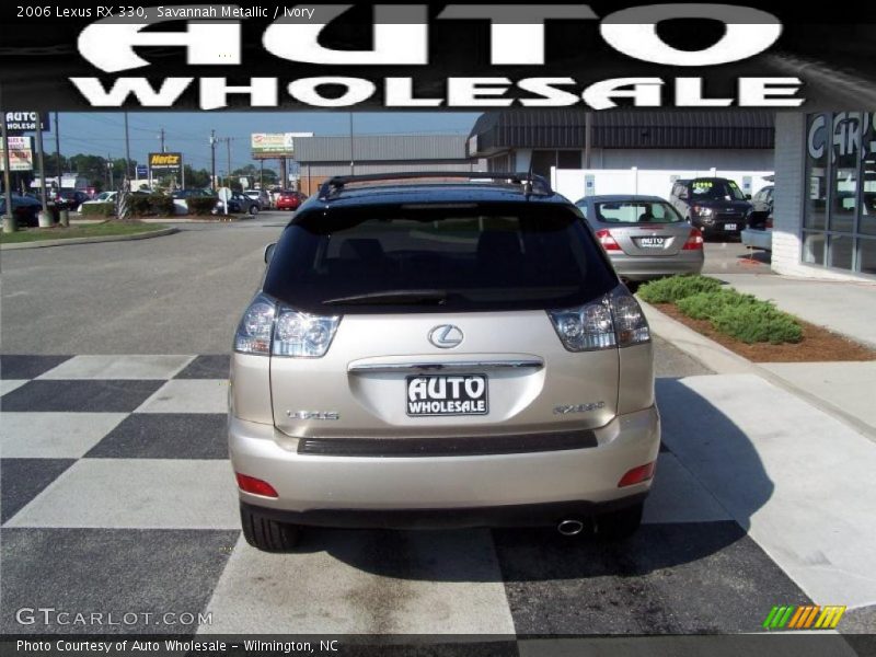 Savannah Metallic / Ivory 2006 Lexus RX 330