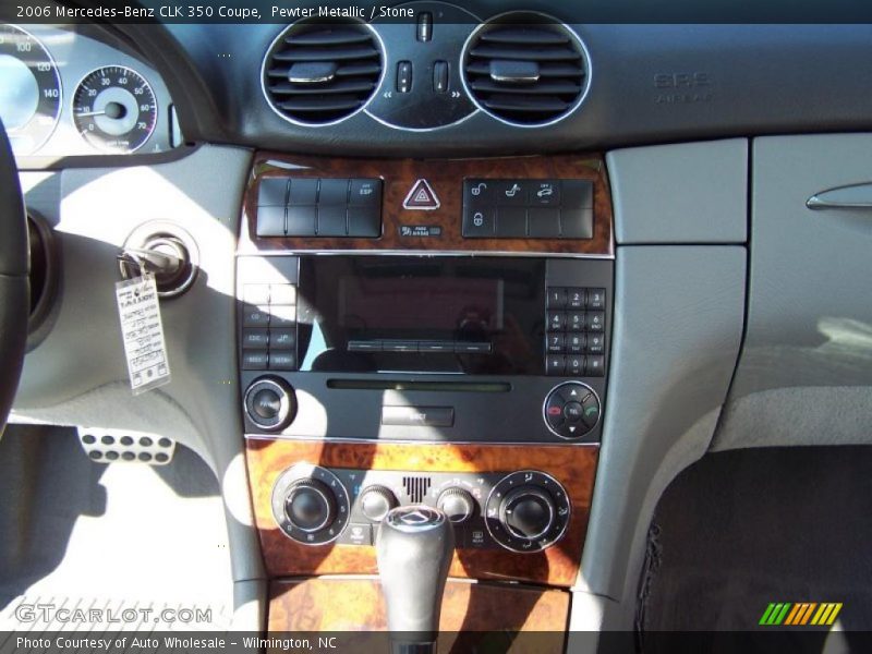 Pewter Metallic / Stone 2006 Mercedes-Benz CLK 350 Coupe