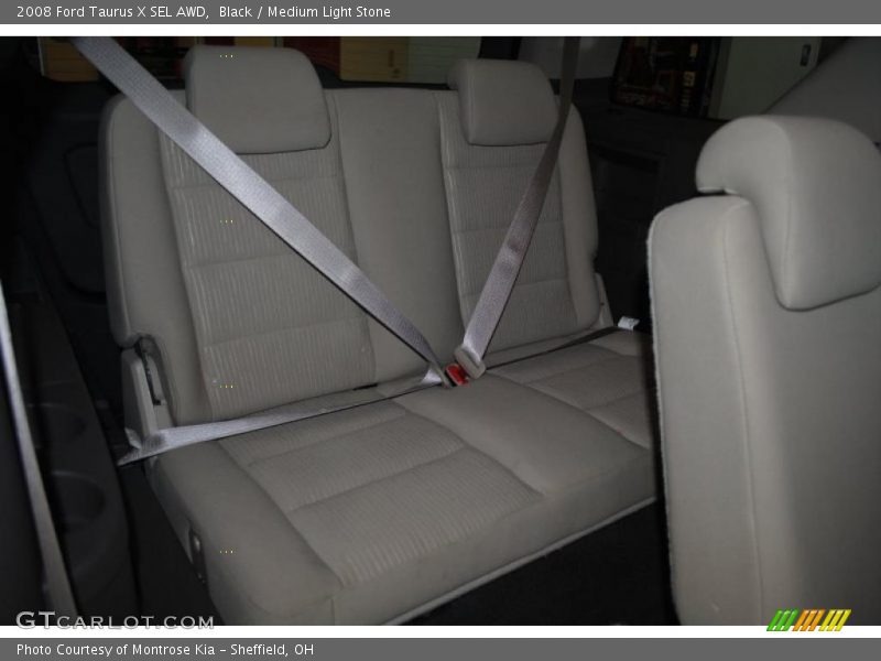 Black / Medium Light Stone 2008 Ford Taurus X SEL AWD