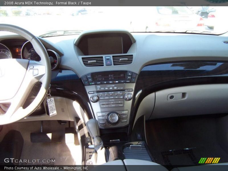 Formal Black / Taupe 2008 Acura MDX Technology
