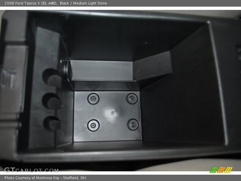 Black / Medium Light Stone 2008 Ford Taurus X SEL AWD
