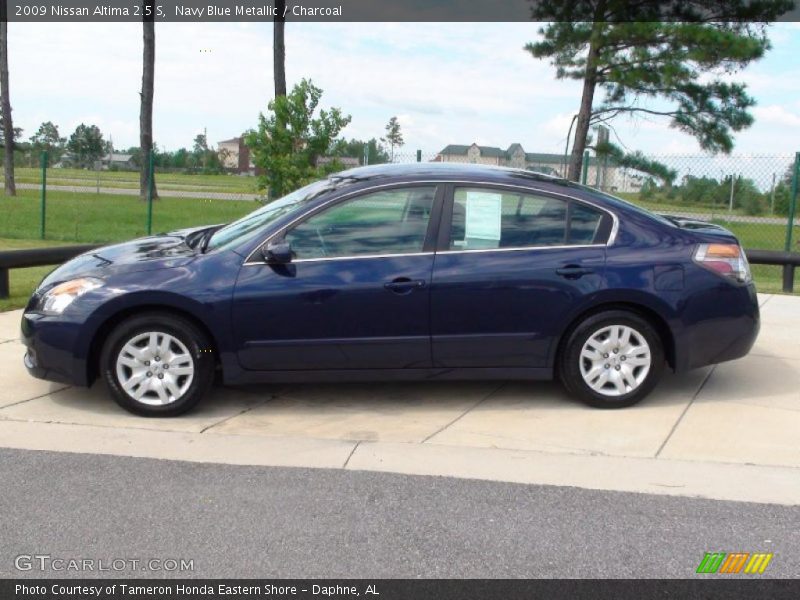 Navy Blue Metallic / Charcoal 2009 Nissan Altima 2.5 S