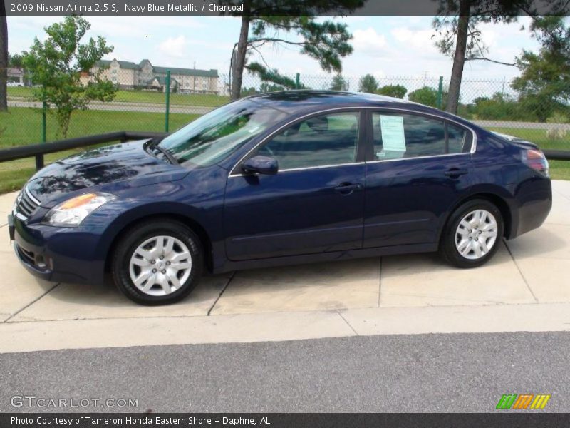 Navy Blue Metallic / Charcoal 2009 Nissan Altima 2.5 S