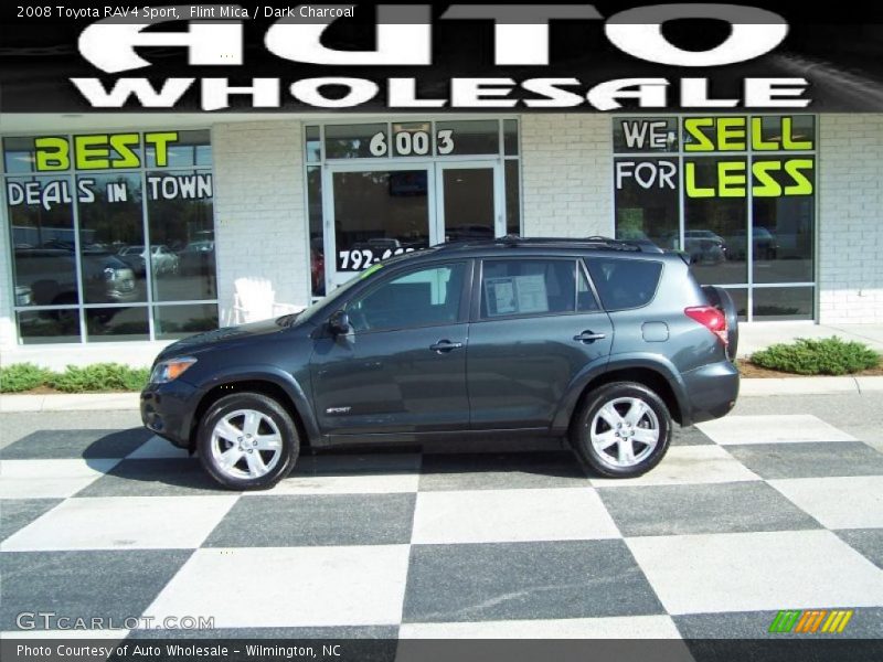 Flint Mica / Dark Charcoal 2008 Toyota RAV4 Sport