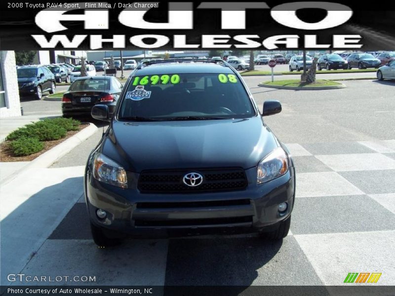 Flint Mica / Dark Charcoal 2008 Toyota RAV4 Sport