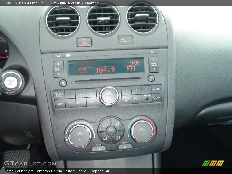Navy Blue Metallic / Charcoal 2009 Nissan Altima 2.5 S