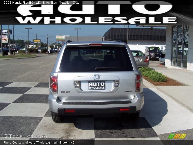 Billet Silver Metallic / Gray 2008 Honda Pilot EX 4WD